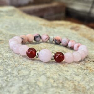 hand-made, stone bracelet