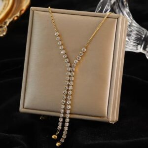 Stainless steel, For Women Fashion New Gift Neck Chain Waterproof Jewelry